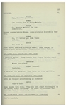 Moe Howard's 23pp. Script Dated December 1951 for The Three Stooges Film ''Up in Daisy's Penthouse'' -- Near Fine Condition